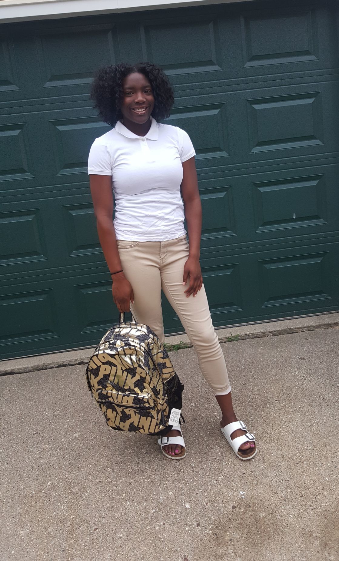 Sabrie's first day